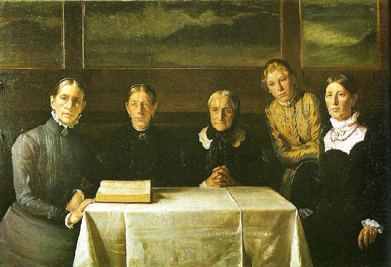 det brondumske familiebillede, Michael Ancher